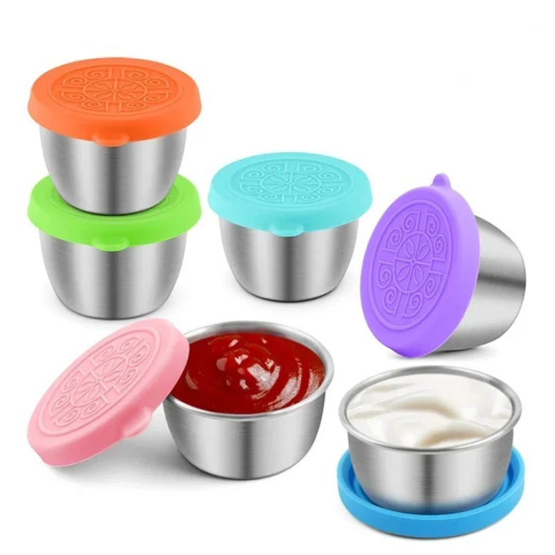 6PC/Set 304 Stainless Steel Di - đánh giá và giá Sauce Dipping Cup