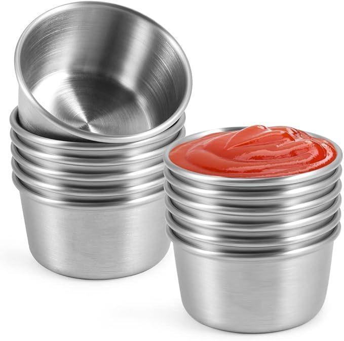 Stainless Steel Sauce Cups Min - đánh giá và giá Sauce Dipping Cup