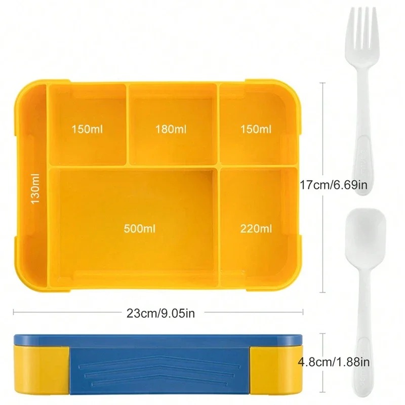 1330ML Bento Lunch Box Kids Ad - đánh giá và giá Meal Prep Or Prep Meal