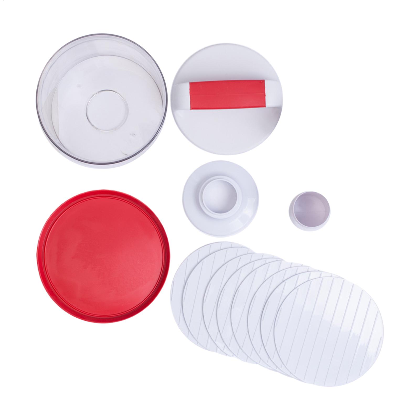 Burger Press Patty Maker Non-S - đánh giá và giá Meal Prep Template