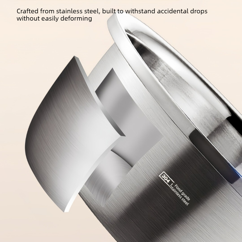 304 Stainless Steel Mixing Bow - đánh giá và giá Meal Prep With Rice