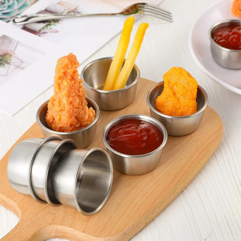 Sauce Dipping Bowl 304 Stainle - đánh giá và giá Sauce Dipping Cup