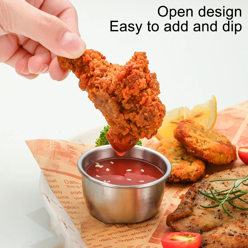 Sauce Dipping Bowl 304 Stainle - đánh giá và giá Sauce Dipping Cup
