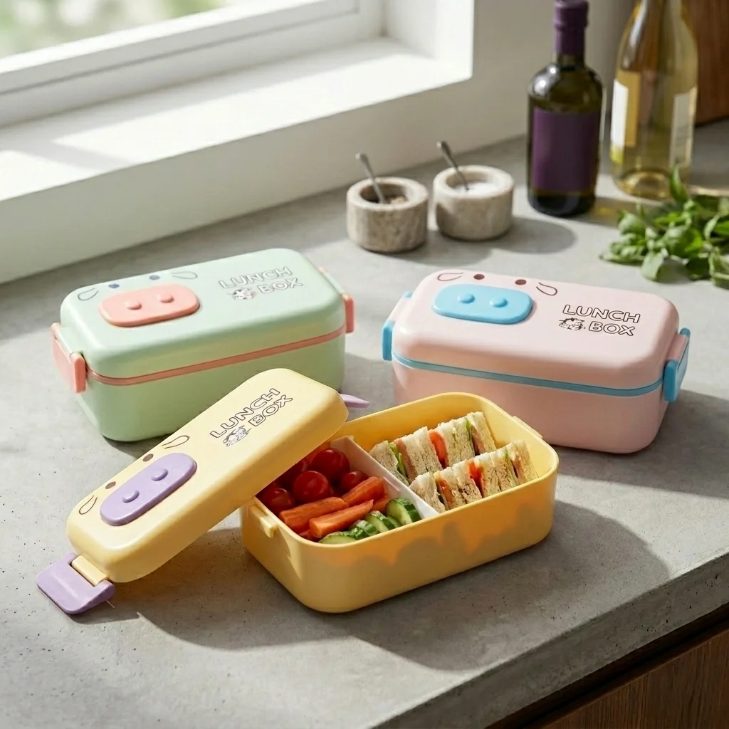 Microwavable Plastic Bento Box - đánh giá và giá Meal Prep Or Prep Meal