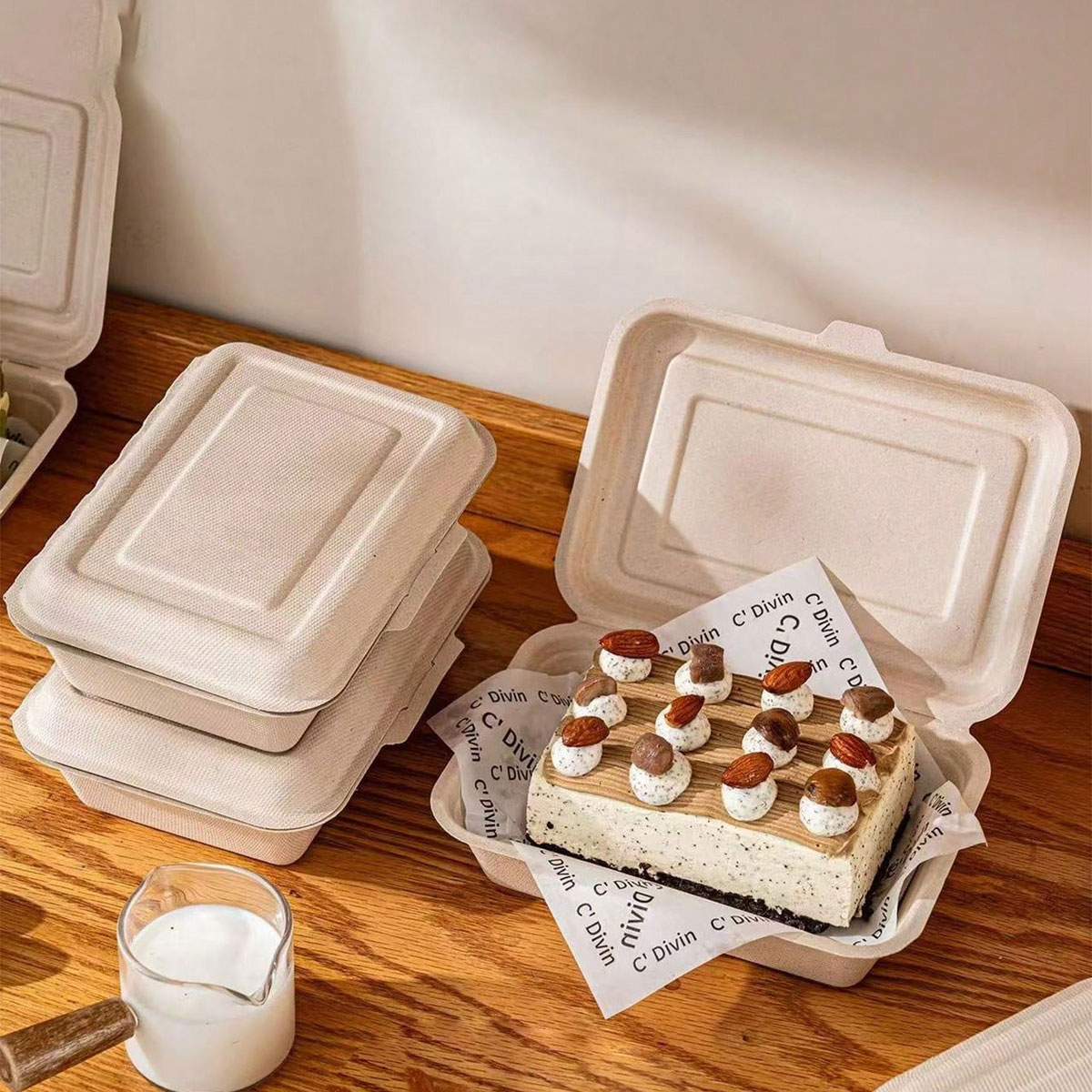 Ciabatta Packaging Box, Paper  - đánh giá và giá Meal Prep Bowl