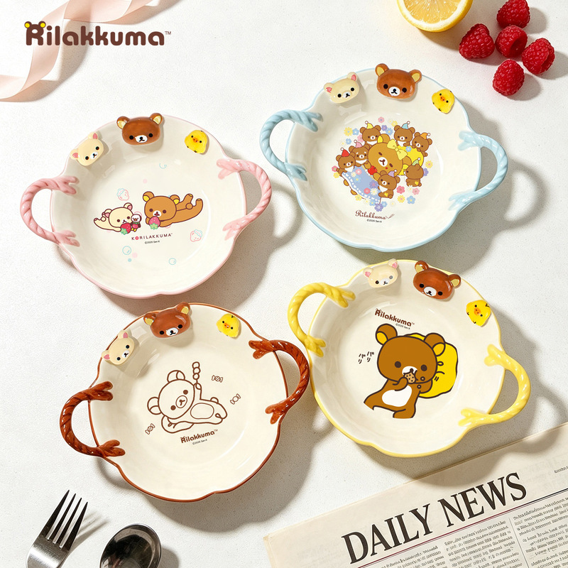 Rilakkuma Co branded Colorful  - đánh giá và giá Meal Prep Bowl