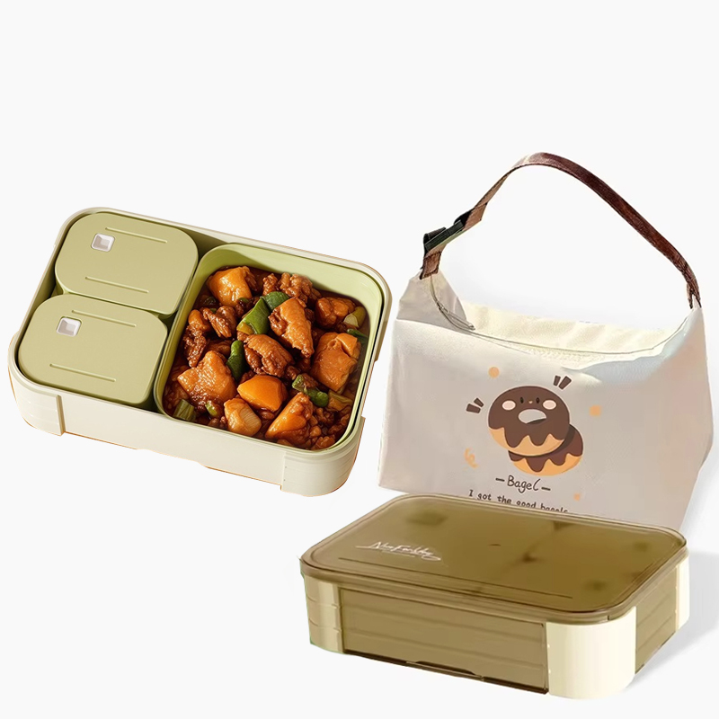 Multi-Compartment Bento Lunch  - đánh giá và giá Meal Prep Or Prep Meal