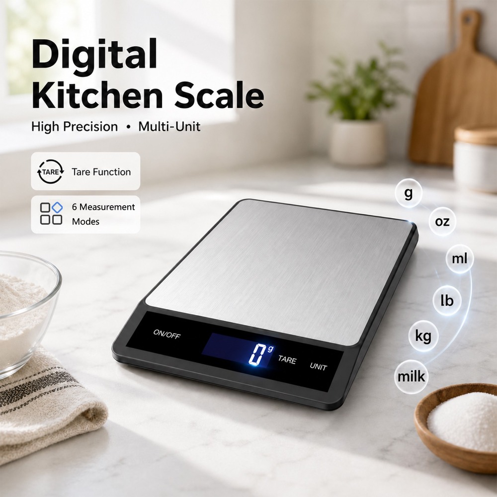 Waterproof Digital Kitchen Sca - đánh giá và giá Meal Prep Kitchen